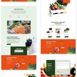 WordPress Fruit Vegetable Produce WebsiteSupport247 NiConcepts